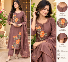 Premium Embroidered Floral Kurta Set | Elegant Ethnic Wear