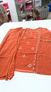 Luxury Rani Pink Embroidered Suit Set for Women | Elegant 3-Piece Ethnic Wear with Designer Dupatta | Premium Festive & Party Wear